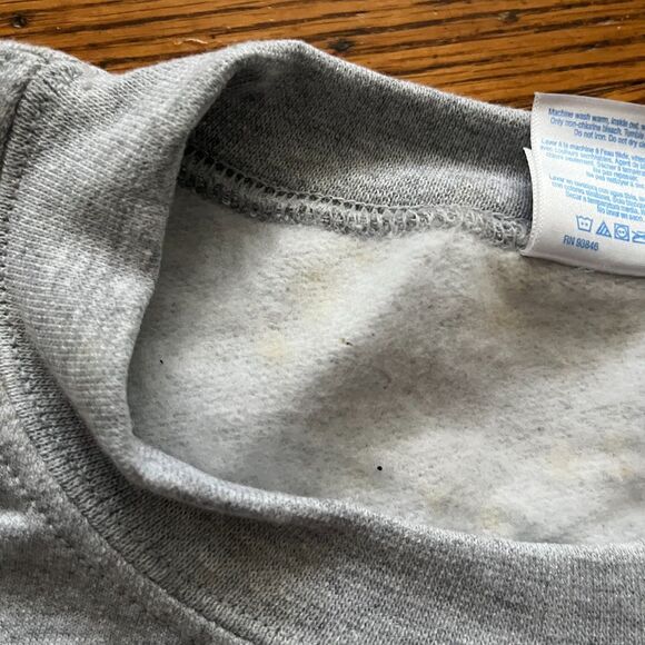 GIldan Virginia Beach Firefighter Emergency Rescue Squad Sweatshirt Gray Size XL - Picture 8 of 10